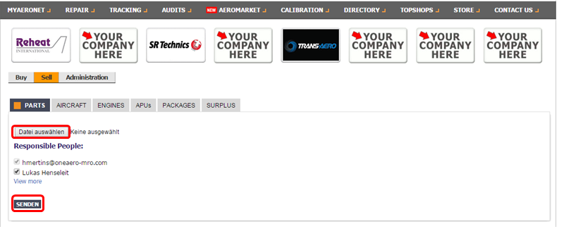 AeroMarket Inventory File Upload